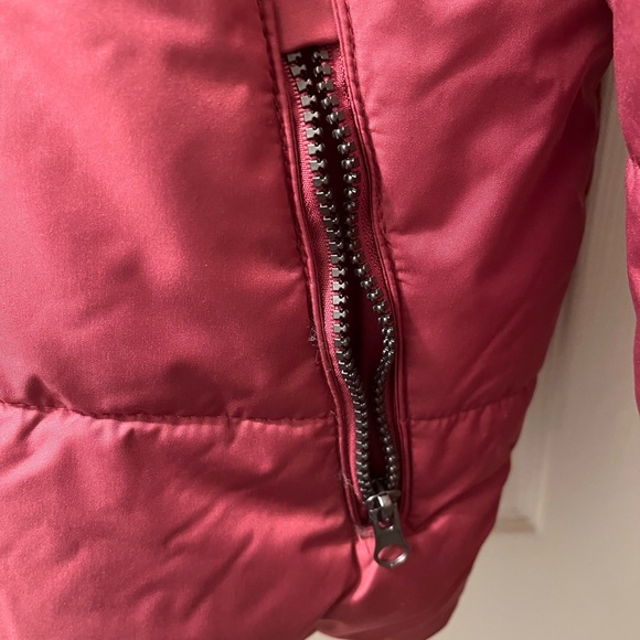 Whale Tail jacket/coat, size M Juniors, color pink - Picture 4 of 5